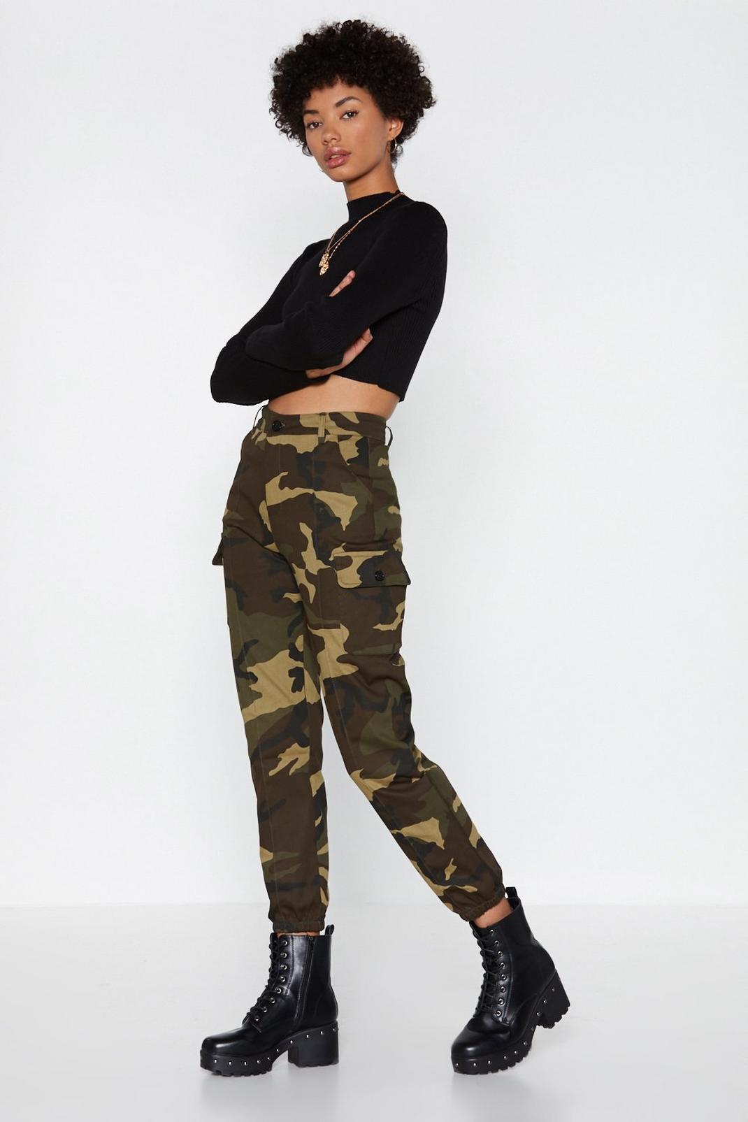 Action Woman Camo Pants image number 1
