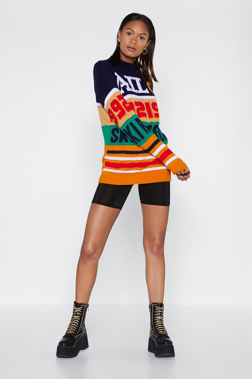 Life is Better On the Slopes Ski Resort Sweater image number 1