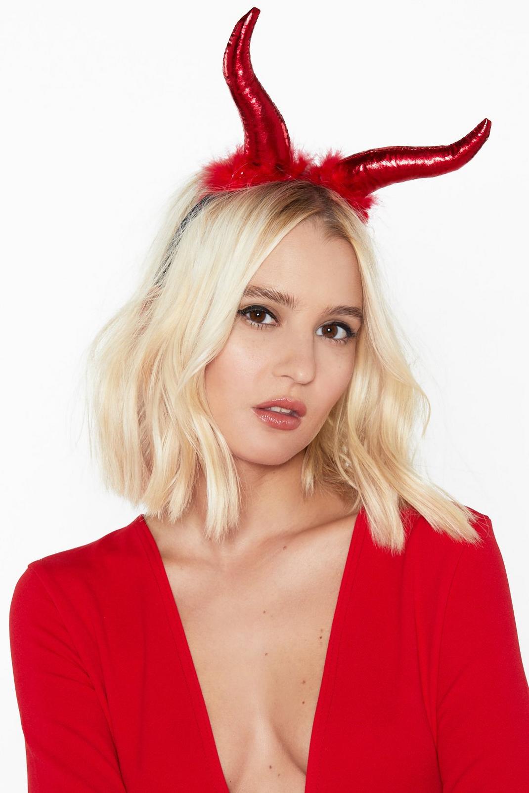 Dancing With the Devil Horns Headband image number 1
