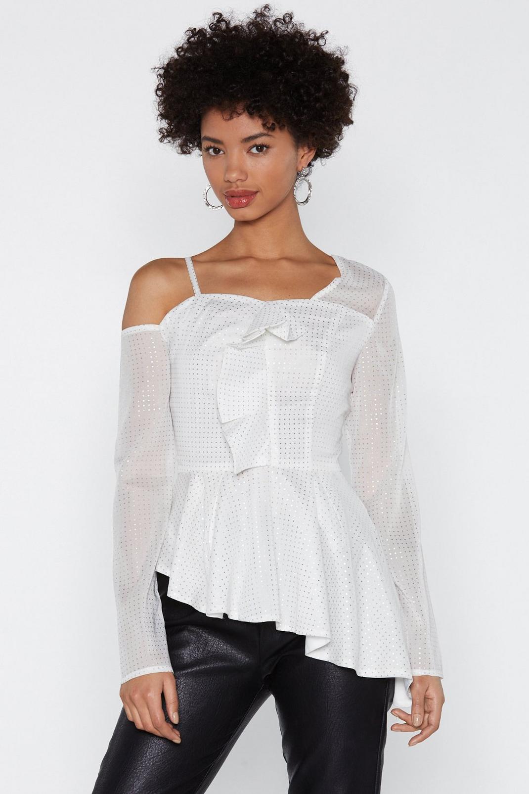 Reach For the Stars Ruffle Top image number 1