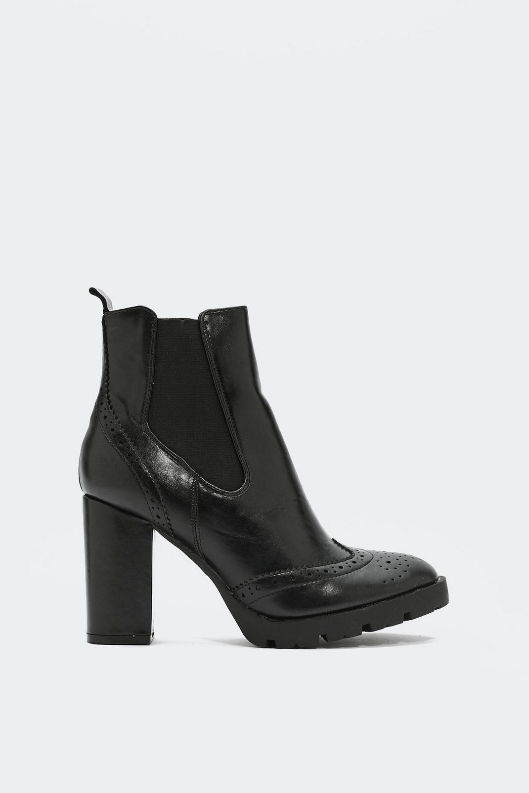 Midnight City Faux Leather Bootie image number 1
