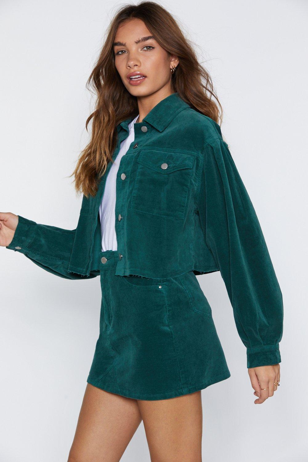 Missguided shop cord jacket