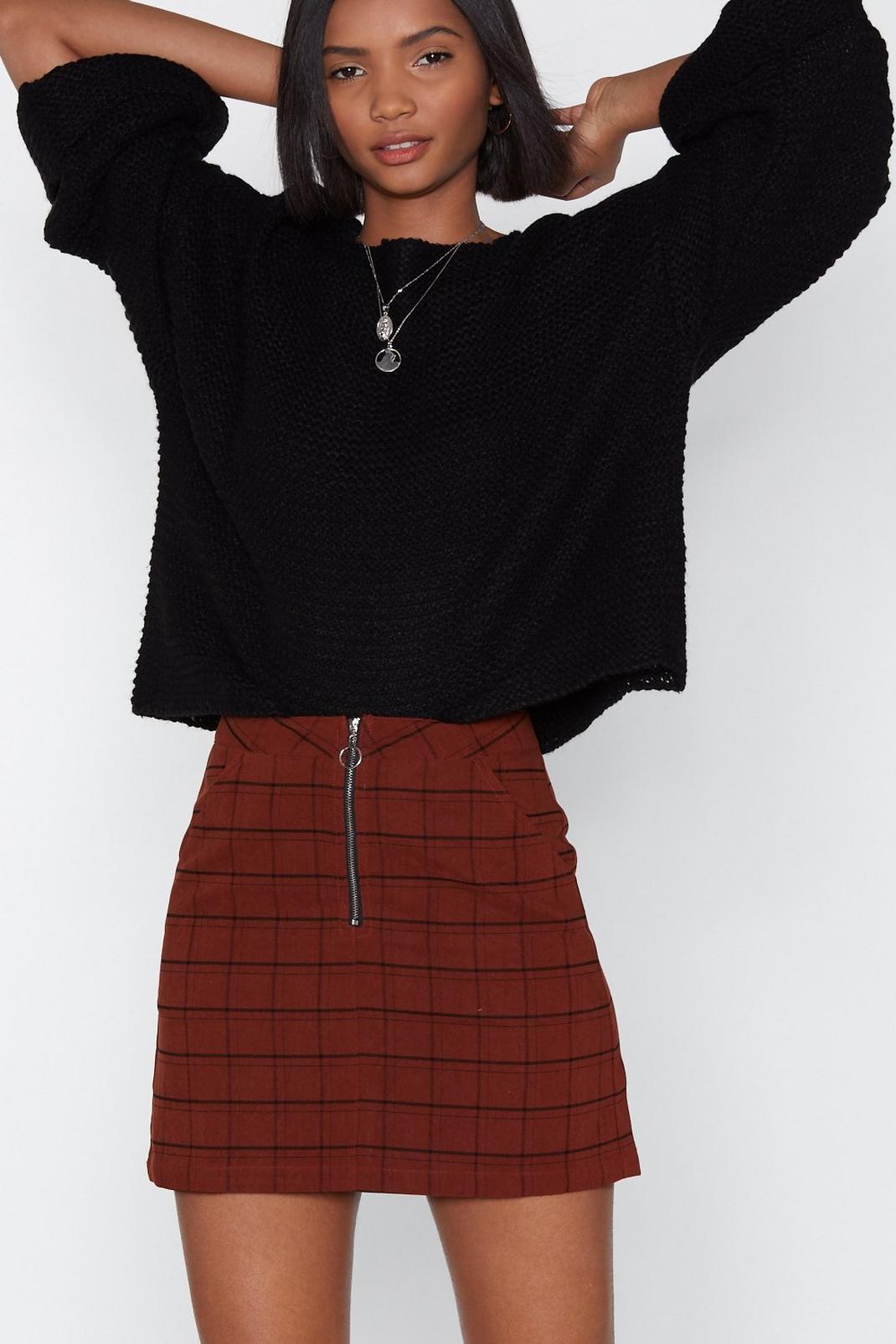 As If Plaid Skirt image number 1