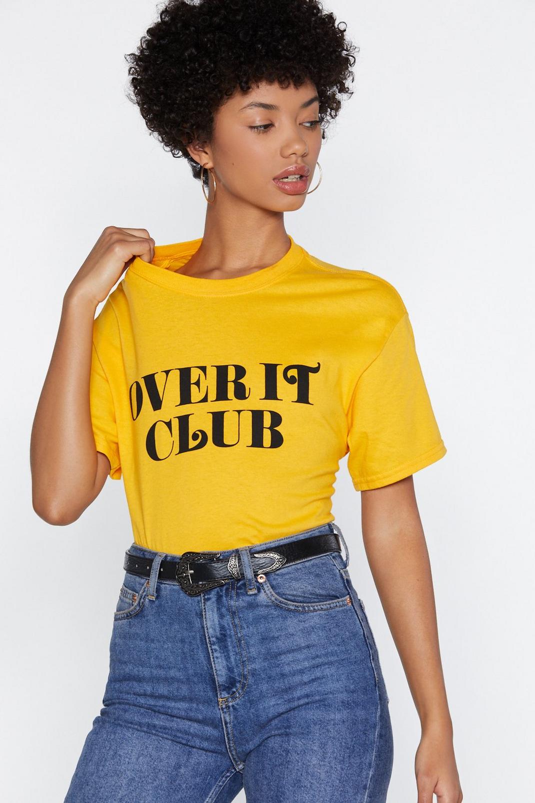 Over It Club Relaxed Tee image number 1