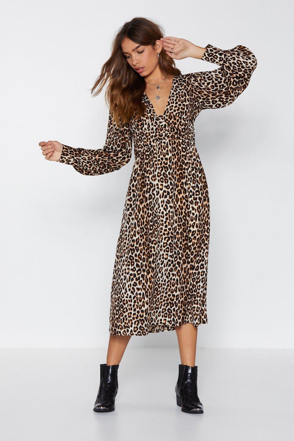 baby leopard dress