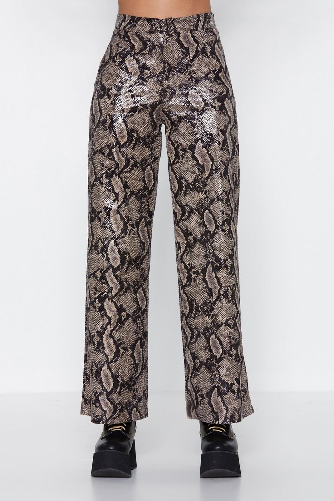 nike snake print pants