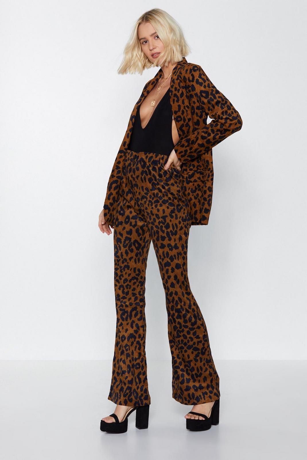 Year of the Cat Leopard Pants image number 1