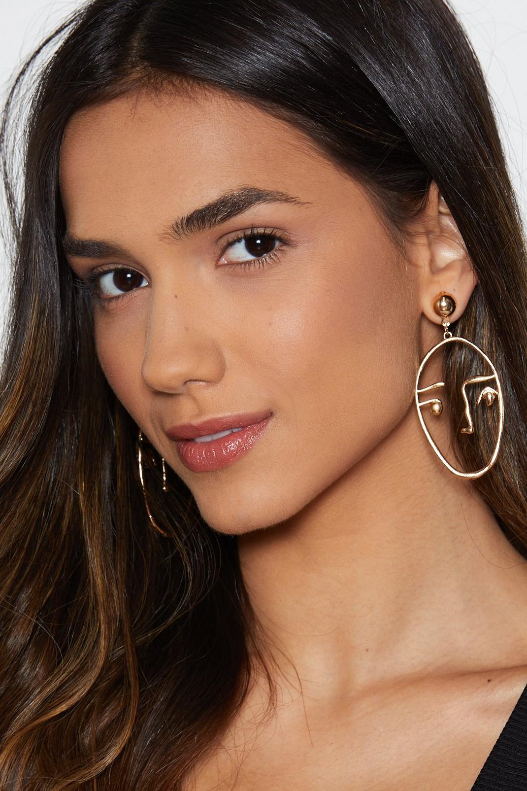 Show Your Face Drop Earrings image number 1