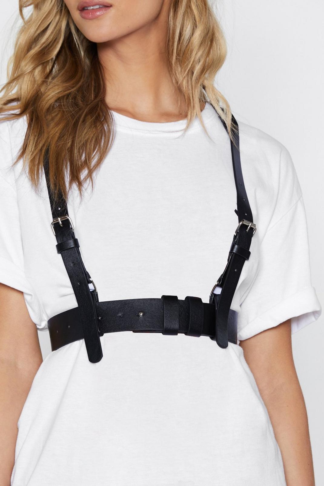Safety First Faux Leather Harness | Nasty Gal