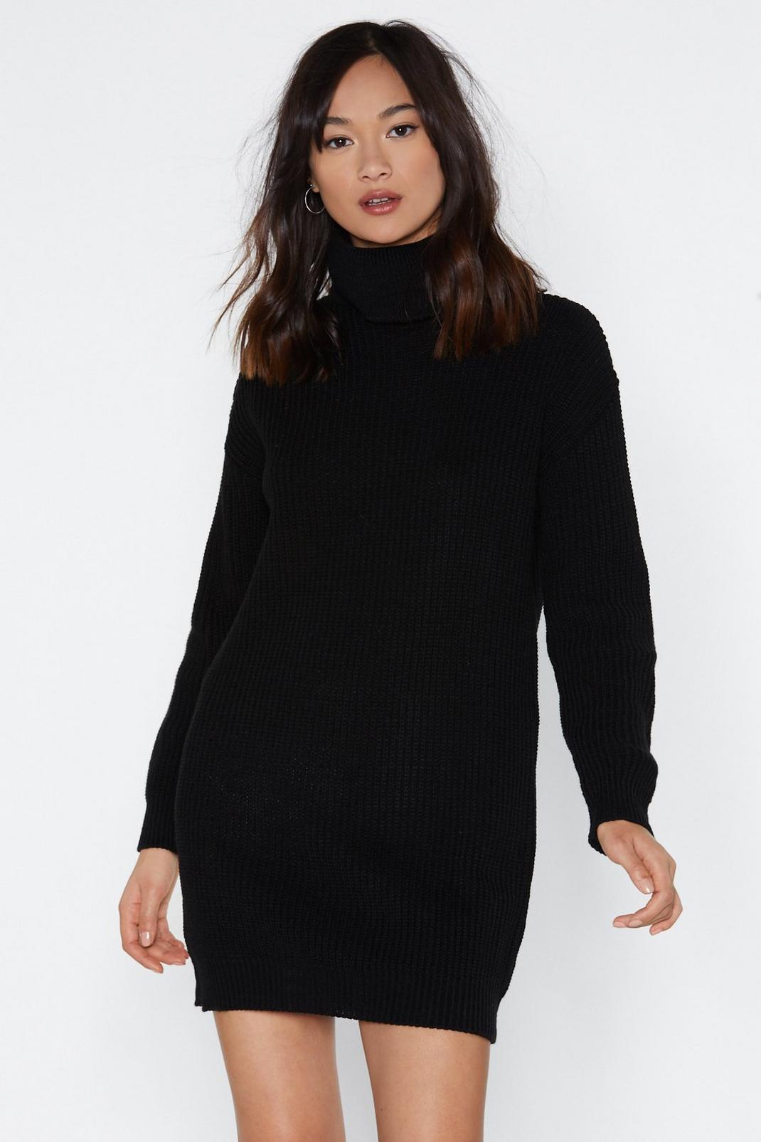 Tell Knit to My Heart Longline Sweater image number 1
