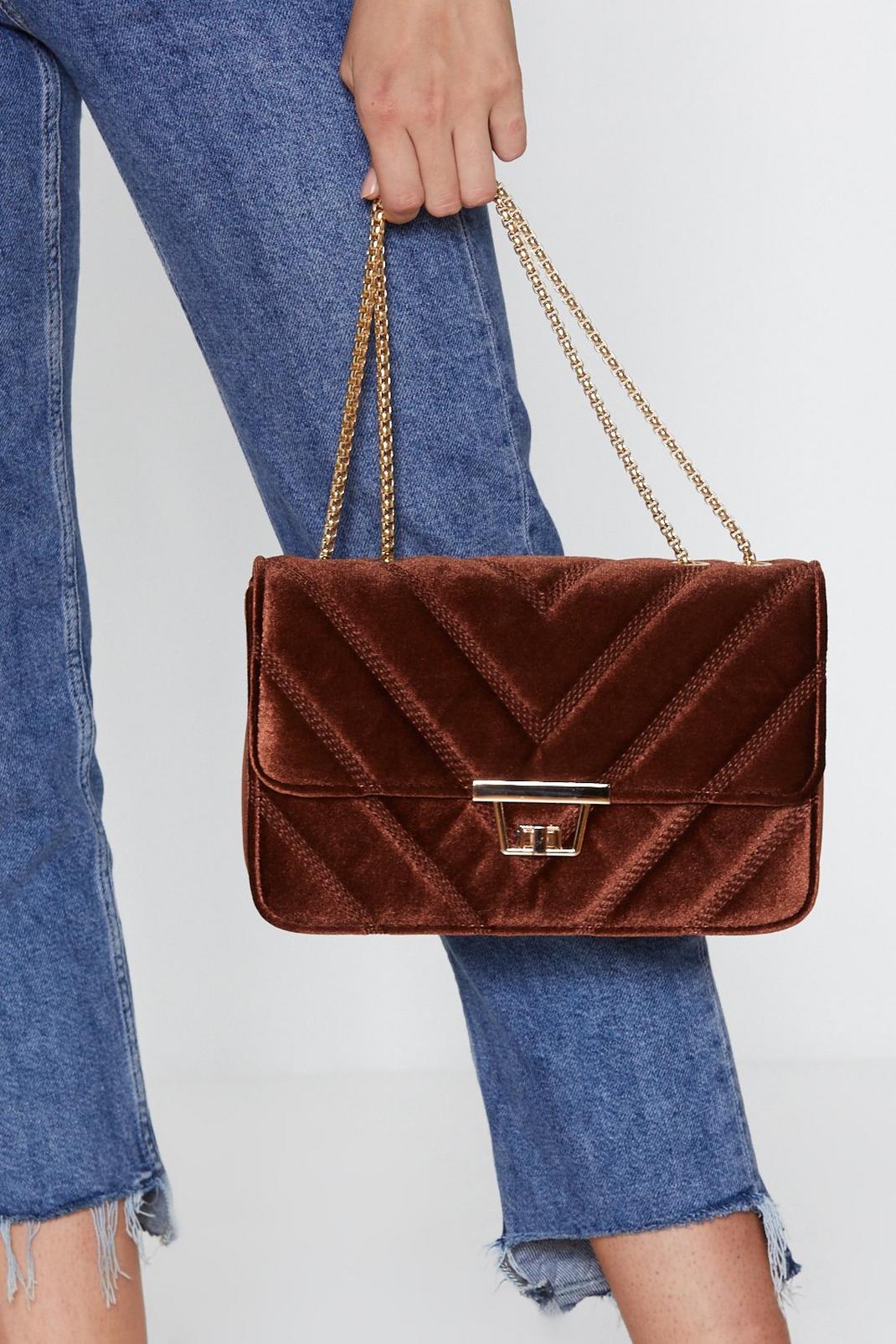 WANT Luxe Good Babe Velvet Bag image number 1