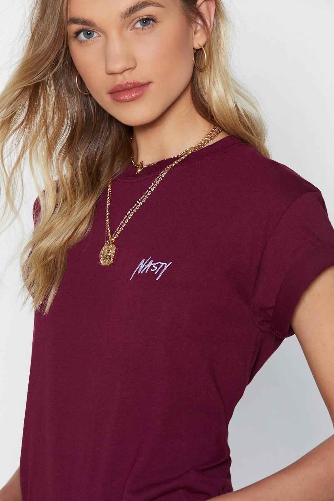 Nasty Gal You Heard Relaxed Tee image number 1
