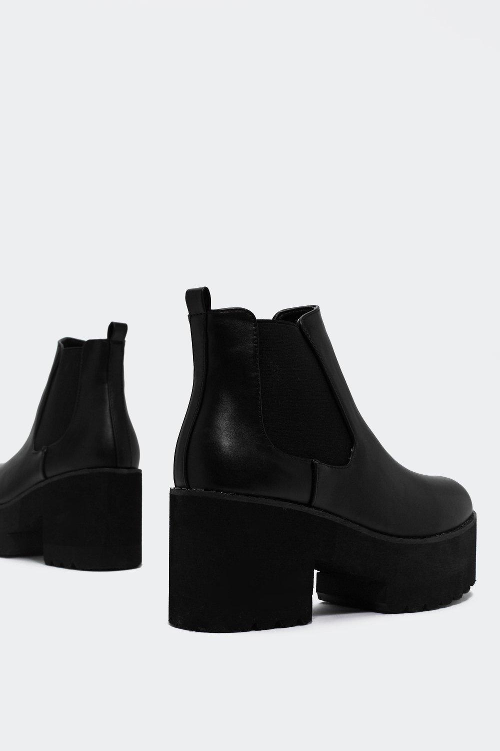 Top of the 2025 world platform chelsea boot