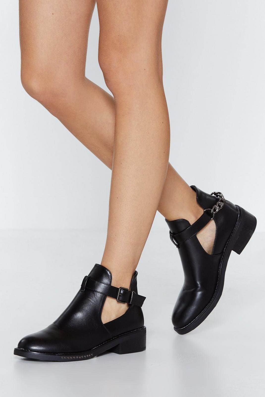 Feel Good Faux Leather Bootie image number 1