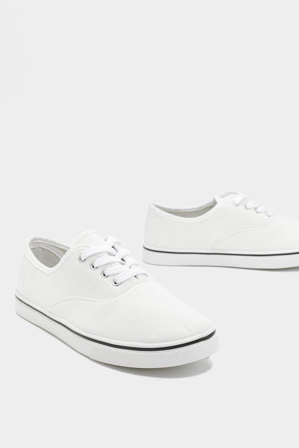 Go Blank Canvas Trainers