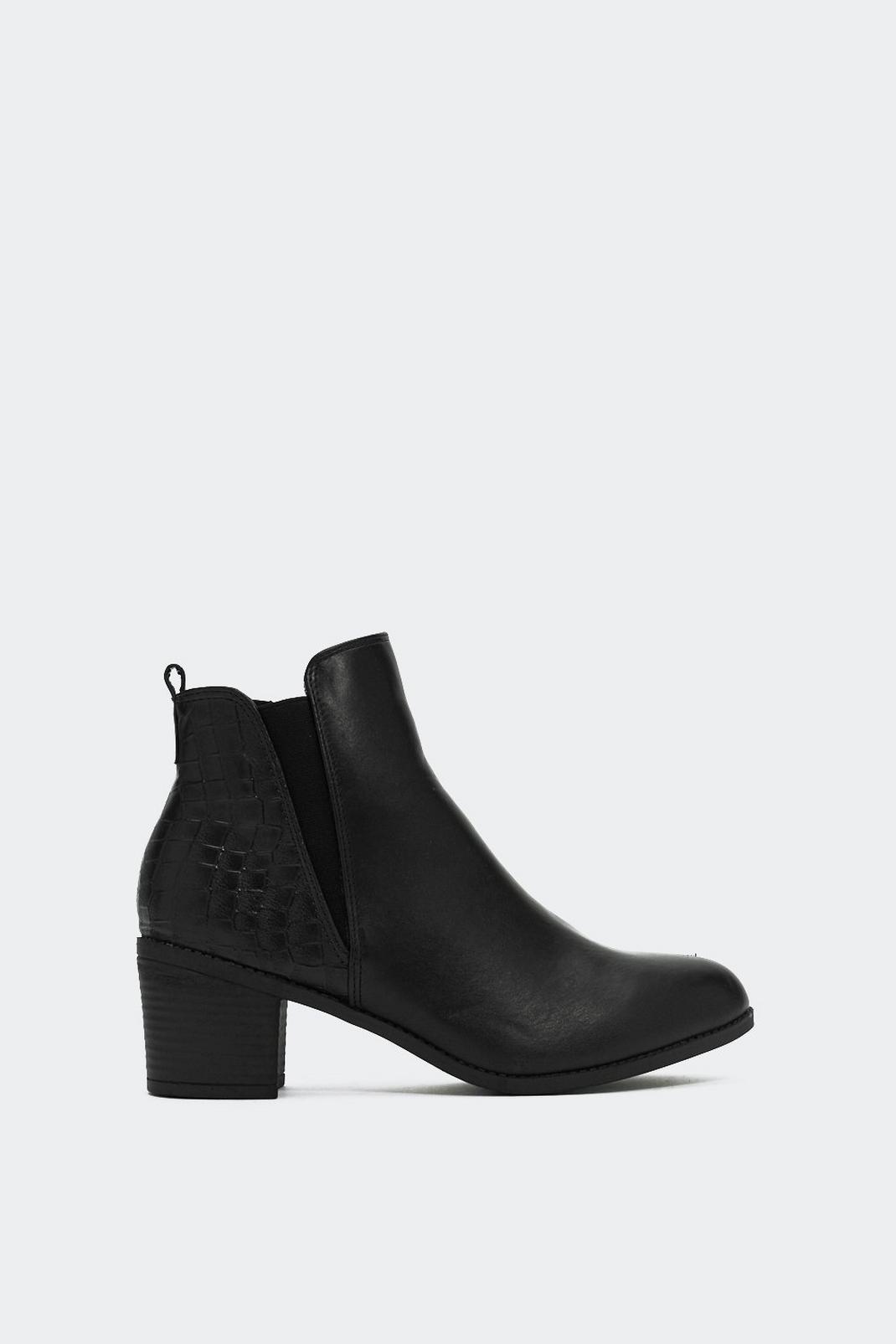 Don't Croc It Up Chelsea Boot image number 1