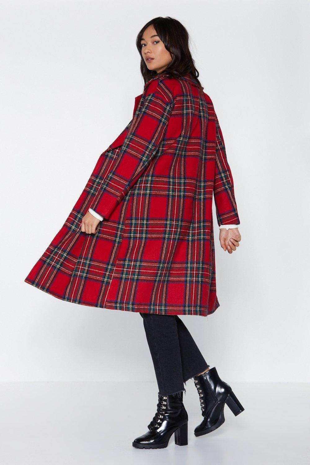 Wool Gal! Coat Nasty at Tartan Look Shop Check | Clothes