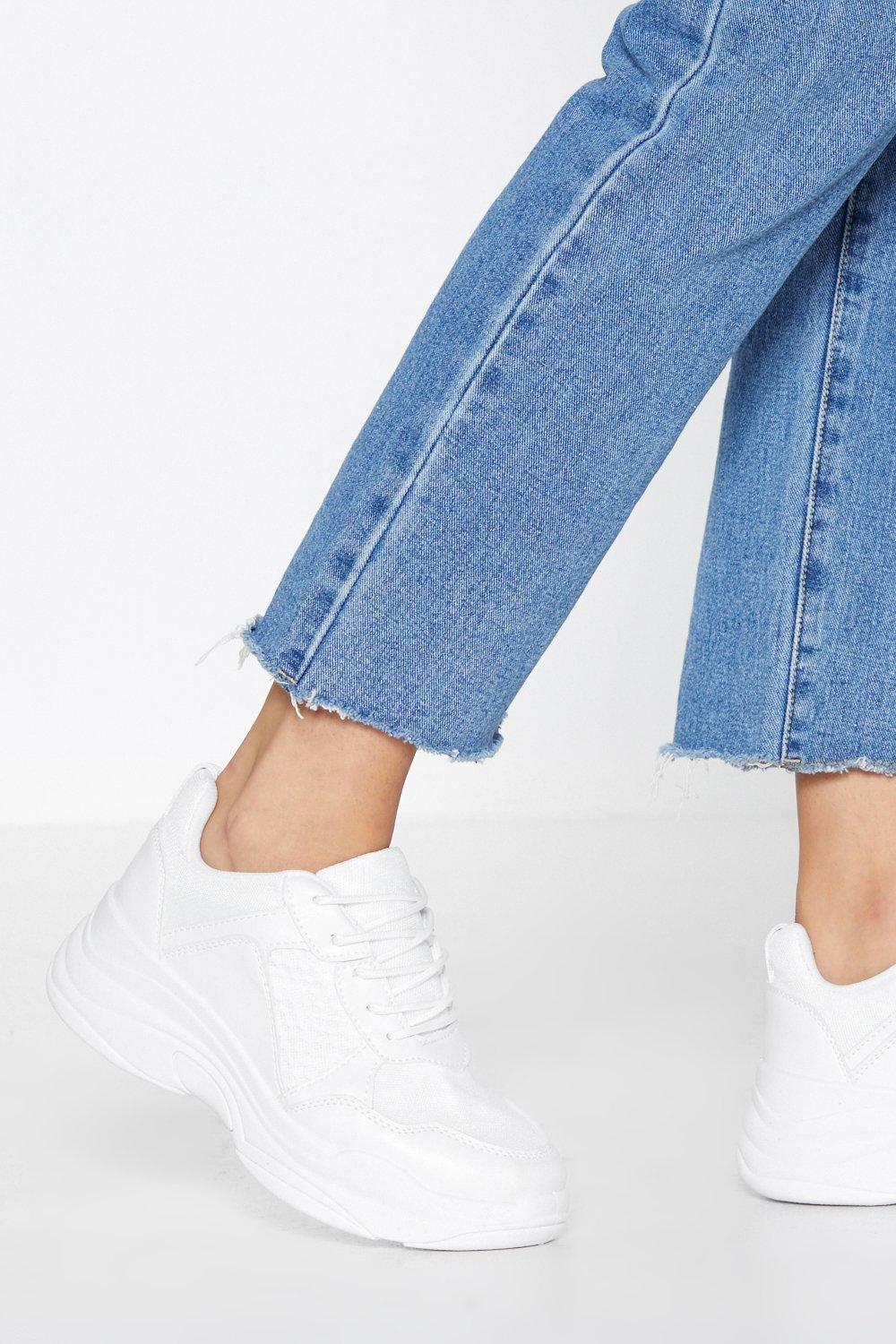 nasty gal platform sneakers