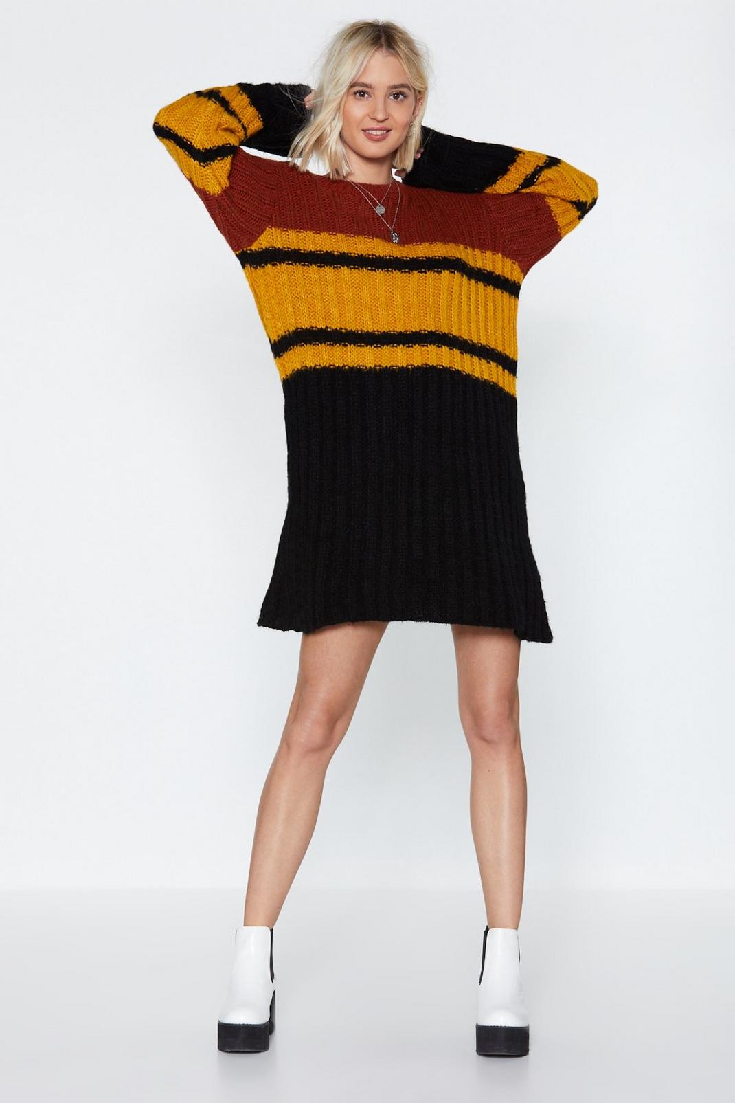 In Knit Sweater Dress image number 1