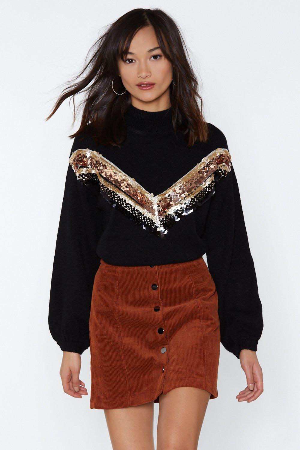 sequins jumper