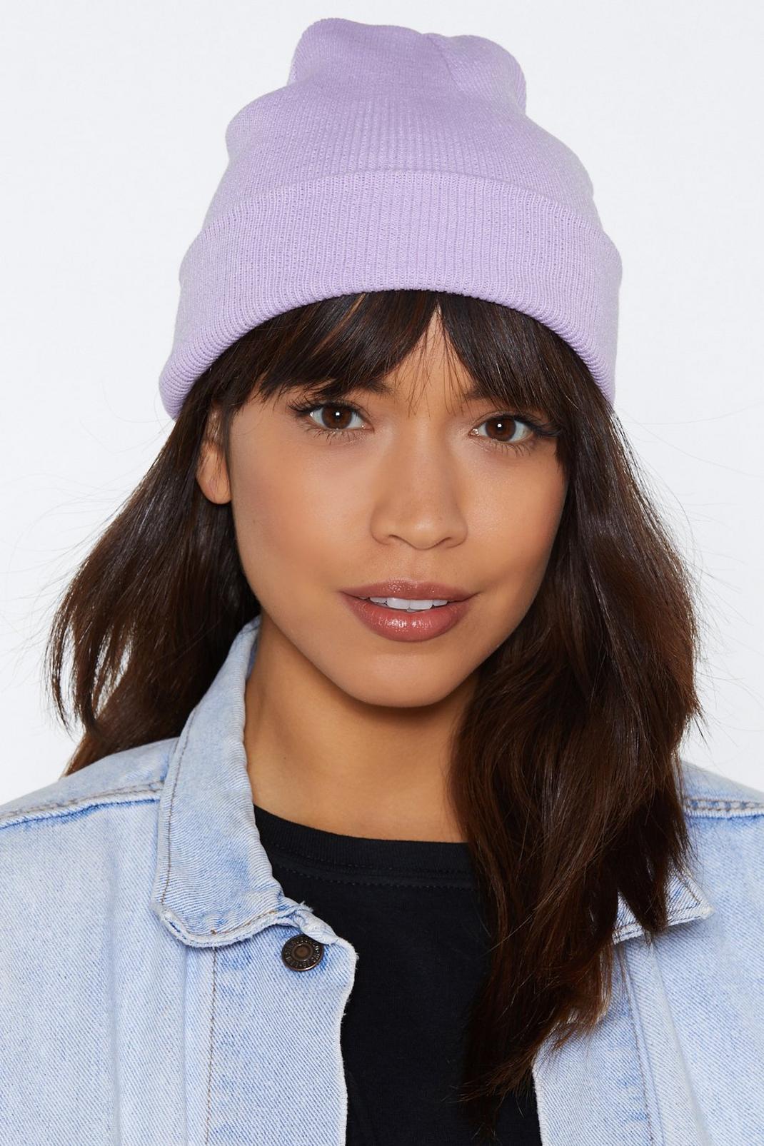 Heads Up Knit Beanie image number 1