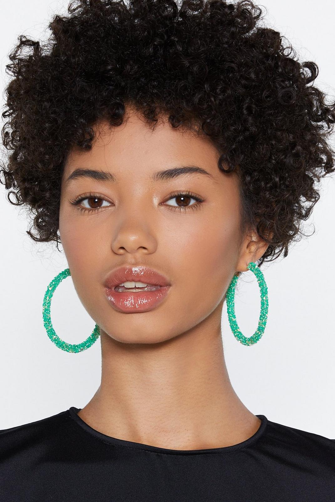 These Are a Crust Hoop Earrings image number 1