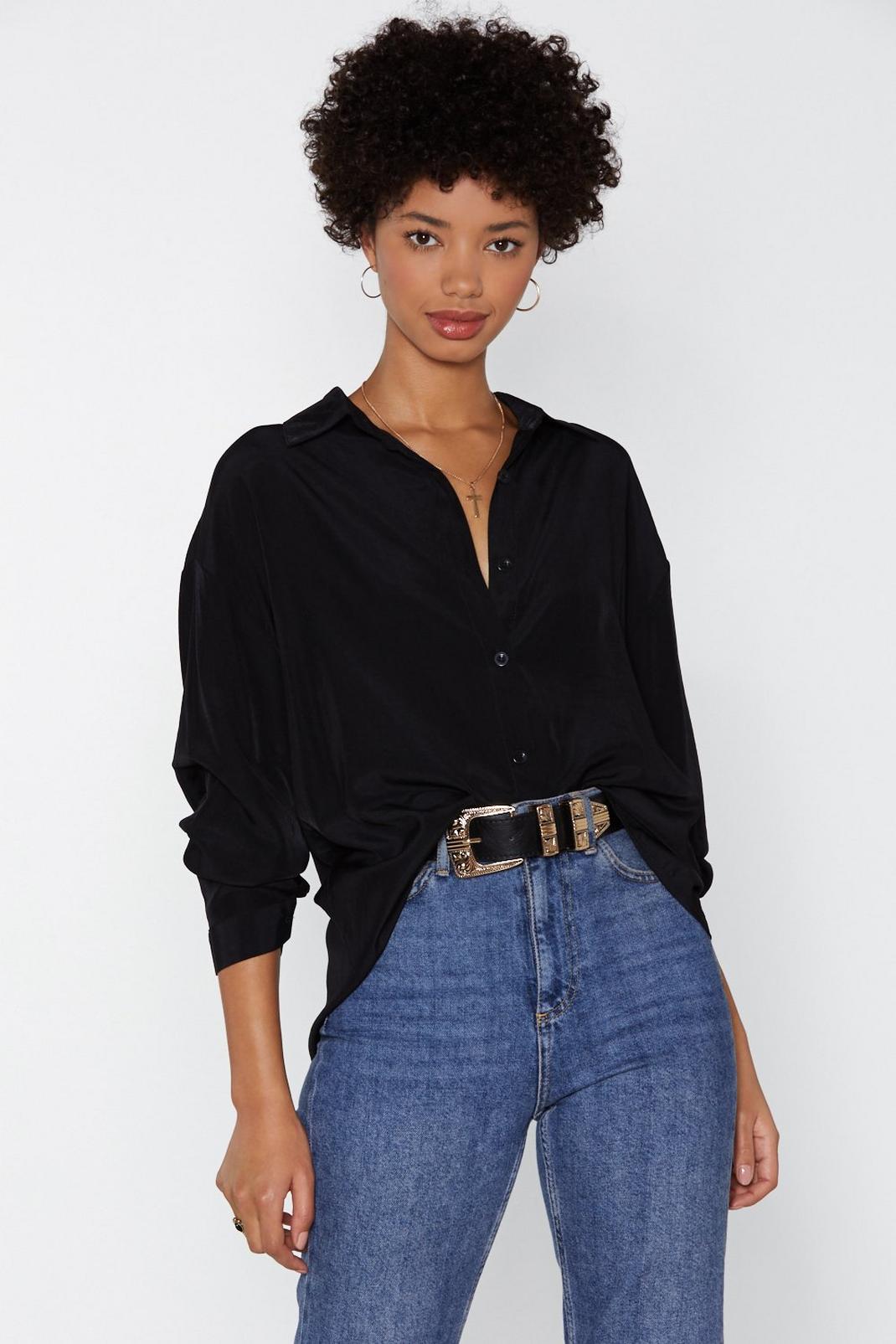 Throw on Your Big Girl Relaxed Shirt image number 1
