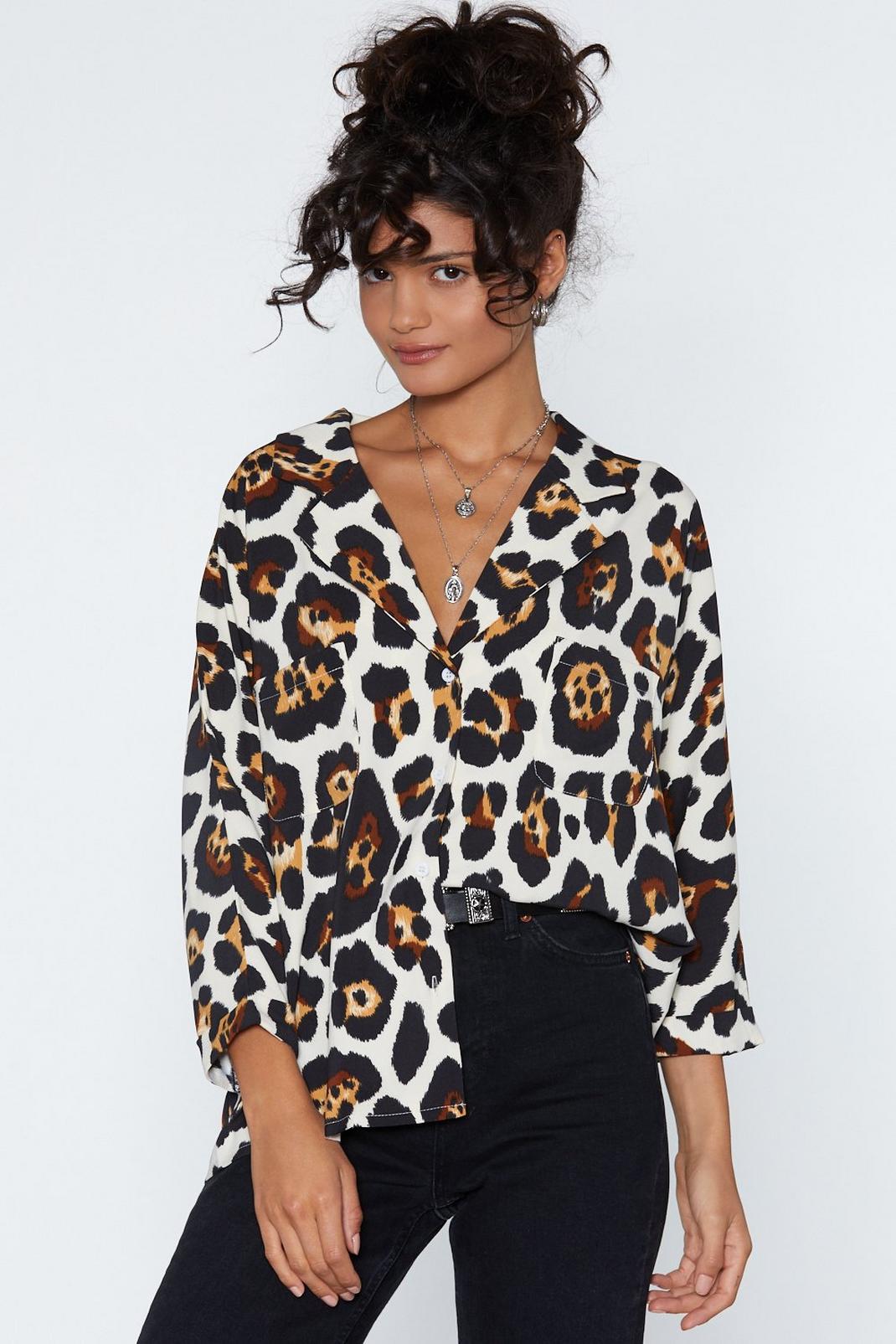 On the Prowl Leopard Shirt image number 1