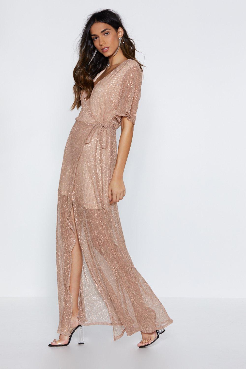 english factory smocked stripe midi dress