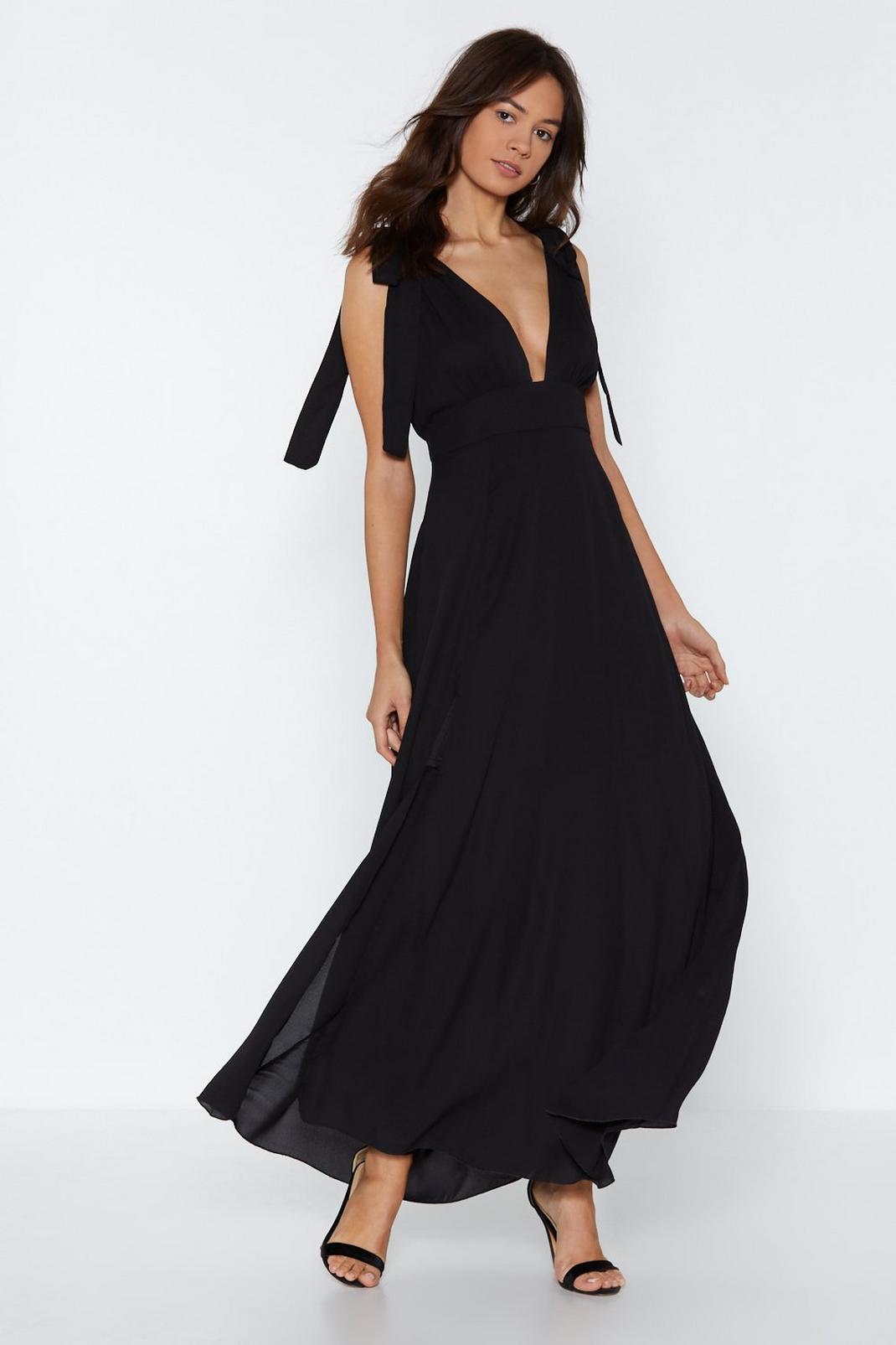 Truly Madly Deeply Plunging Dress image number 1