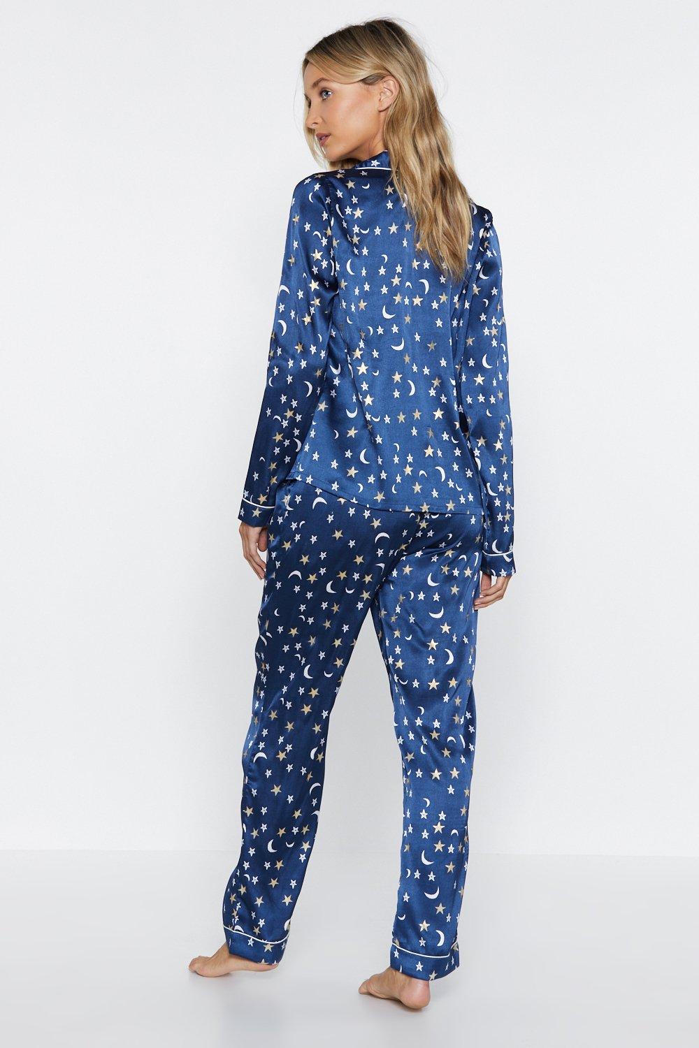 Sing Me a Lullaby Moon and Stars Pajama Set