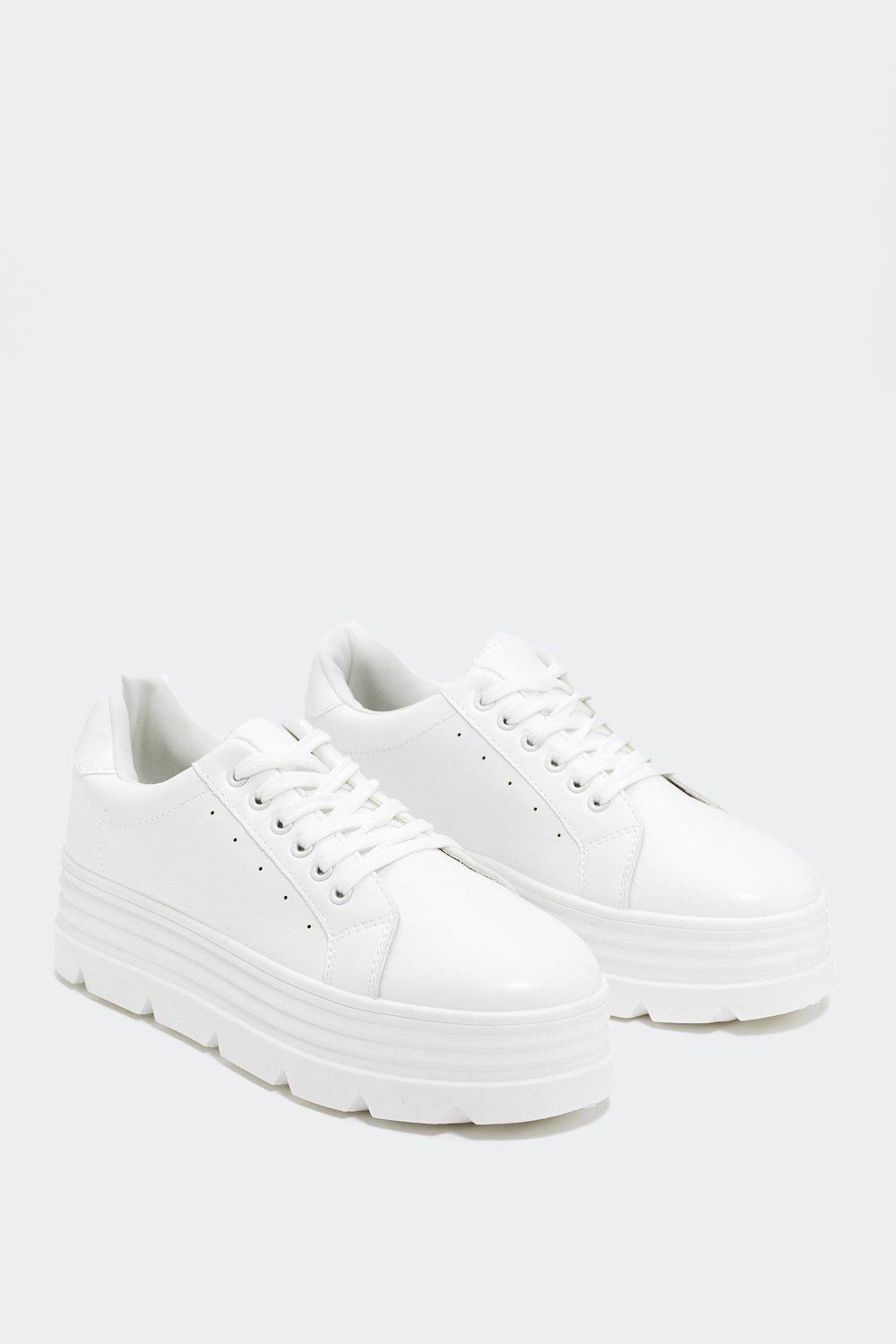 Platform sneakers cheap nasty gal