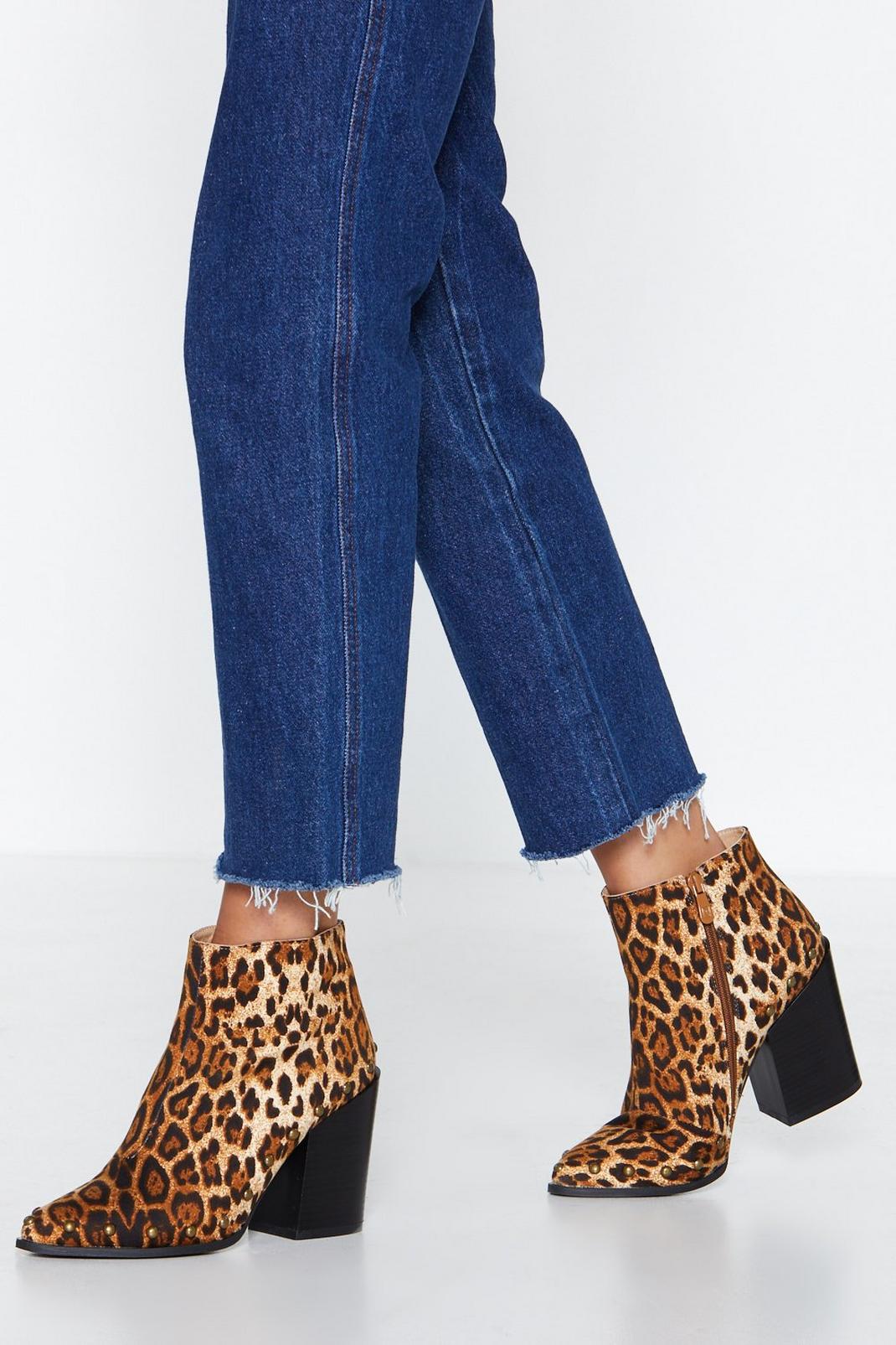 Oh Purr You Leopard Boot image number 1