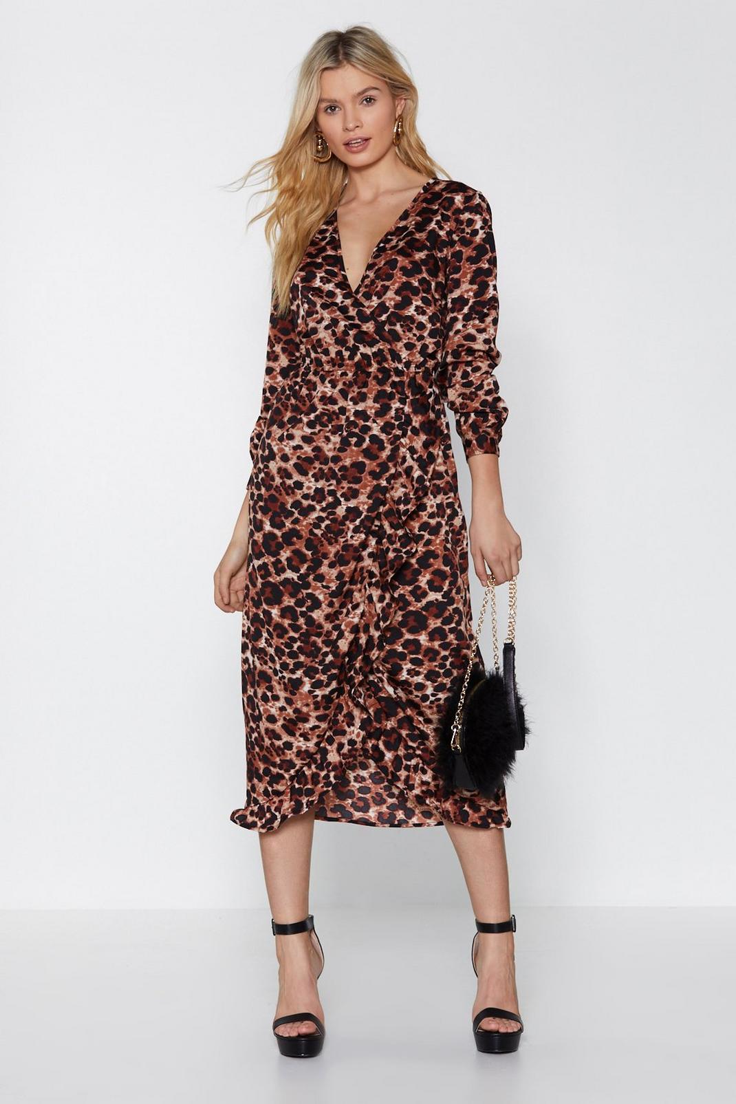 Pur and Simple Leopard Dress image number 1
