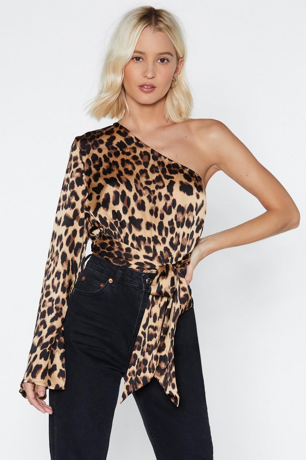 Ain't Nothing But Mammals Leopard Bodysuit image number 1