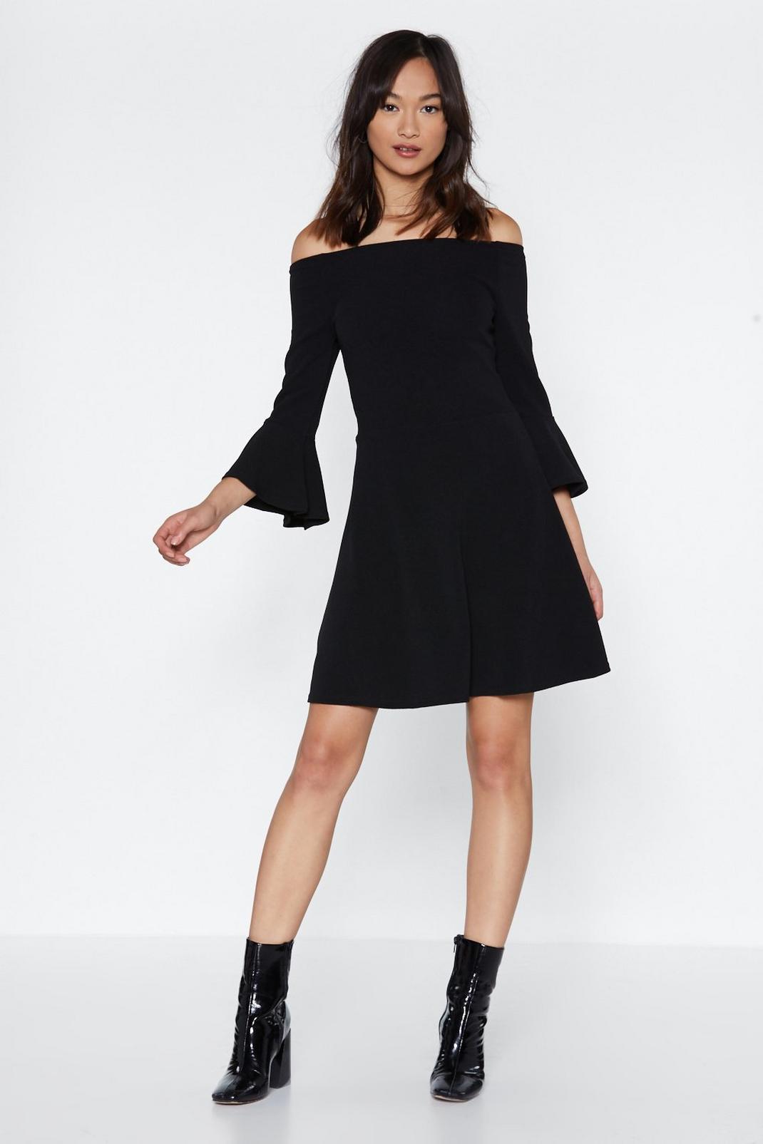 And She's Off-the-Shoulder Mini Dress image number 1