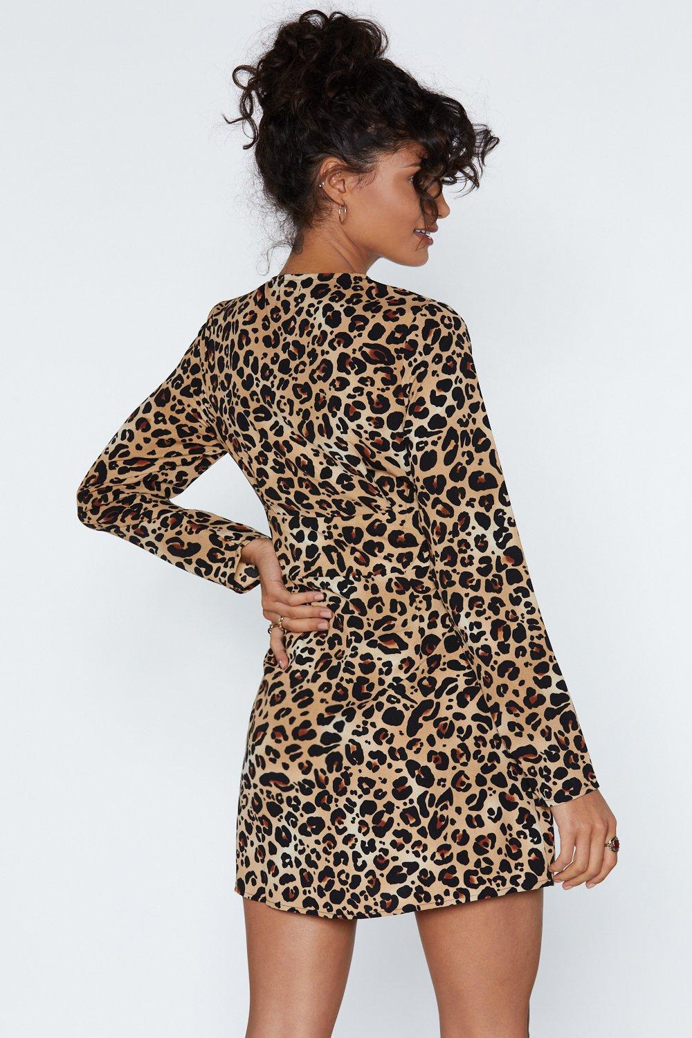 Too Fast Leopard Dress