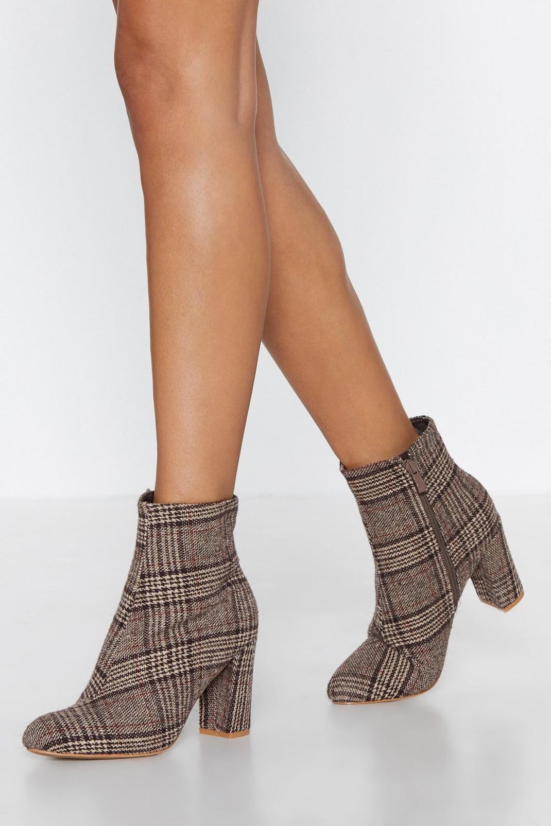 Want You So Plaid Boot image number 1