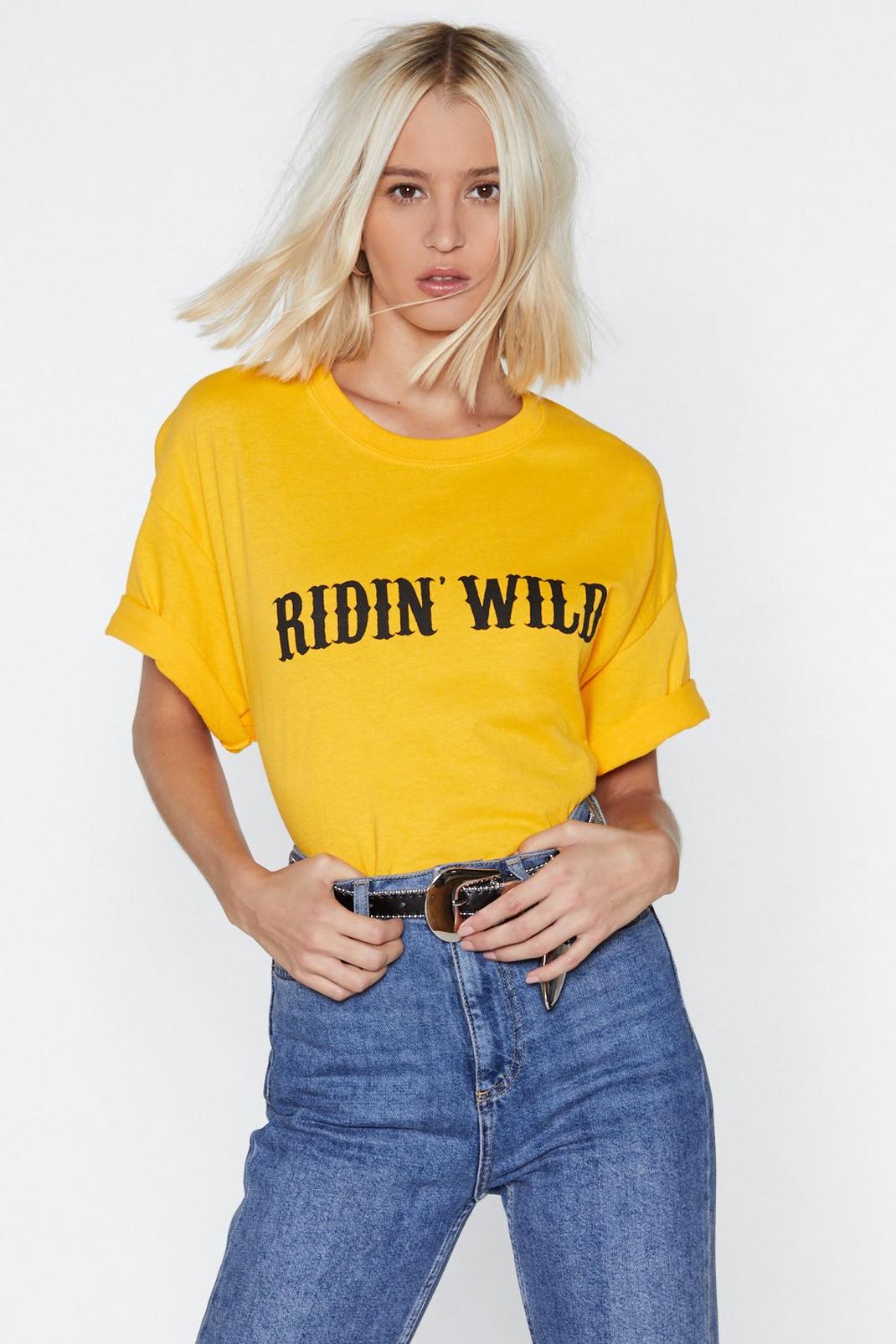 Ridin' Wild Graphic Tee image number 1