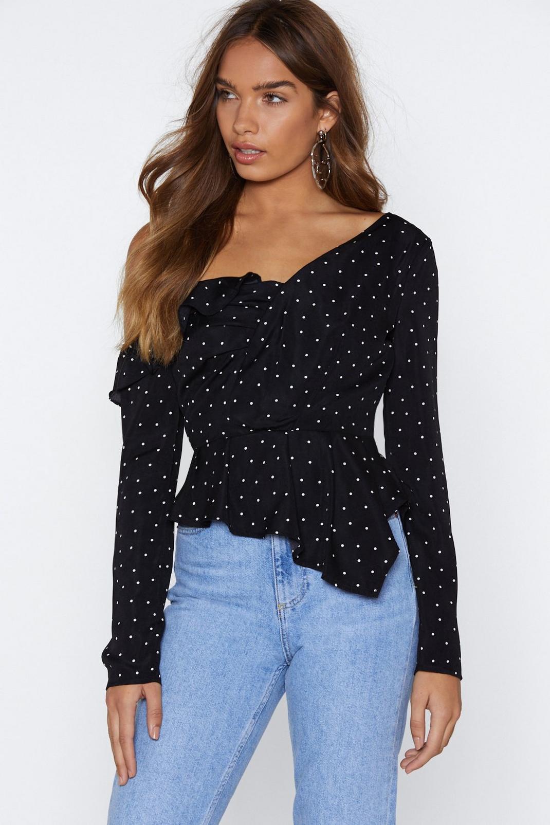 Ruffle Out Back Blouse | Nasty Gal