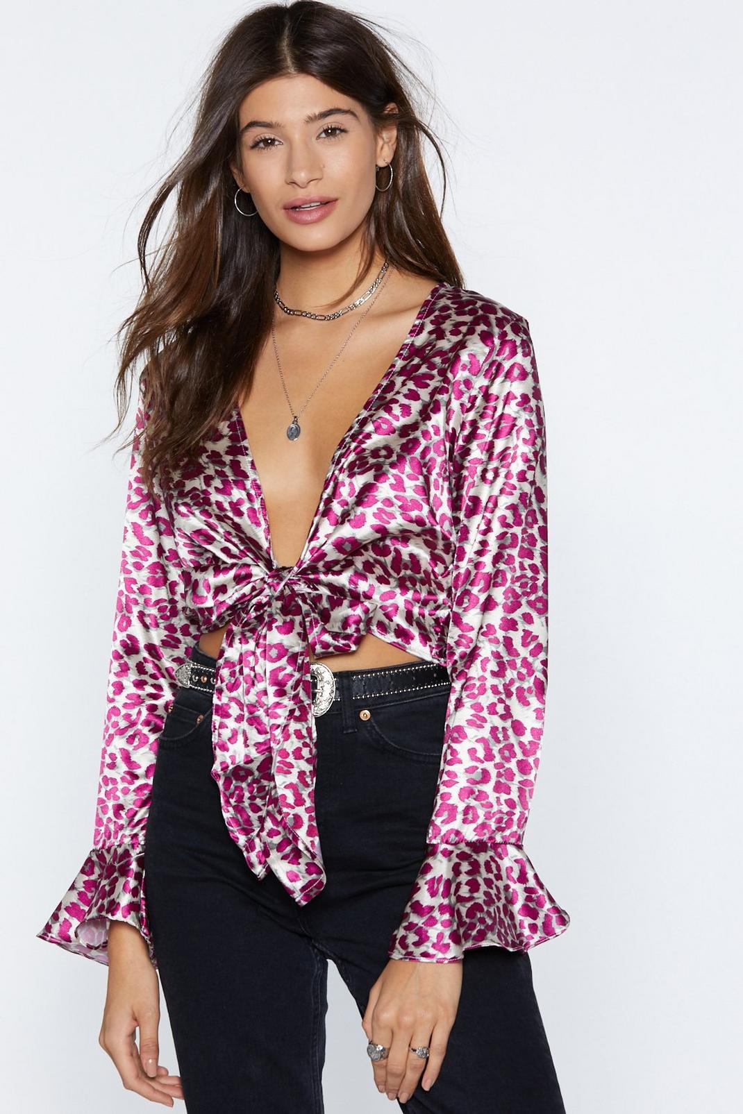 In the Meow Leopard Top image number 1