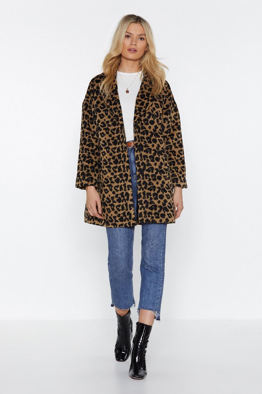 This Ones Fur You Leopard Coat