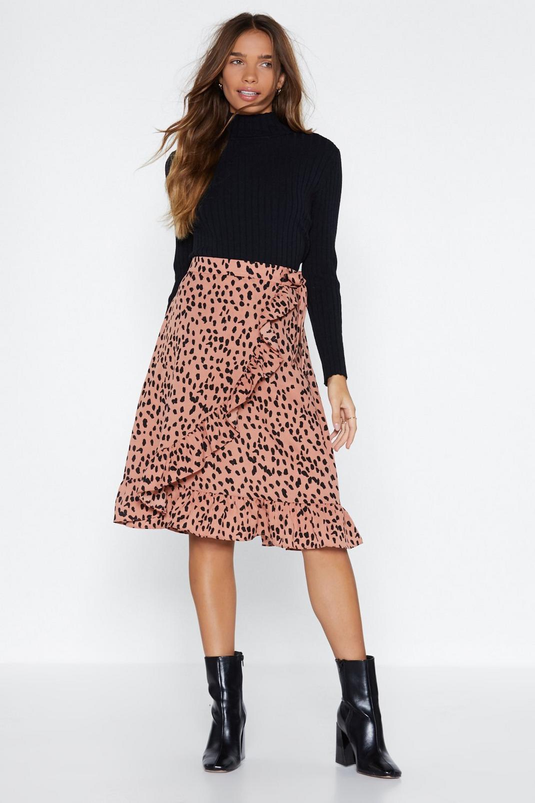 Meow-ment of Truth Cheetah Skirt image number 1