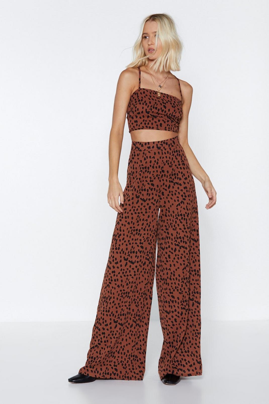 Fast Track Leopard Trousers image number 1