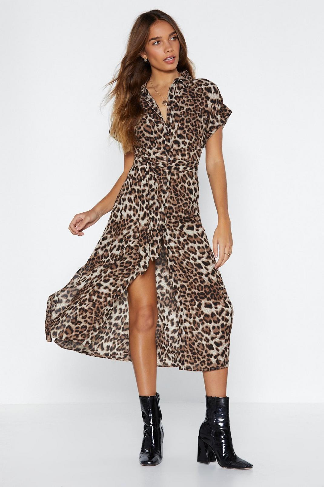 Animal Fair Leopard Dress image number 1