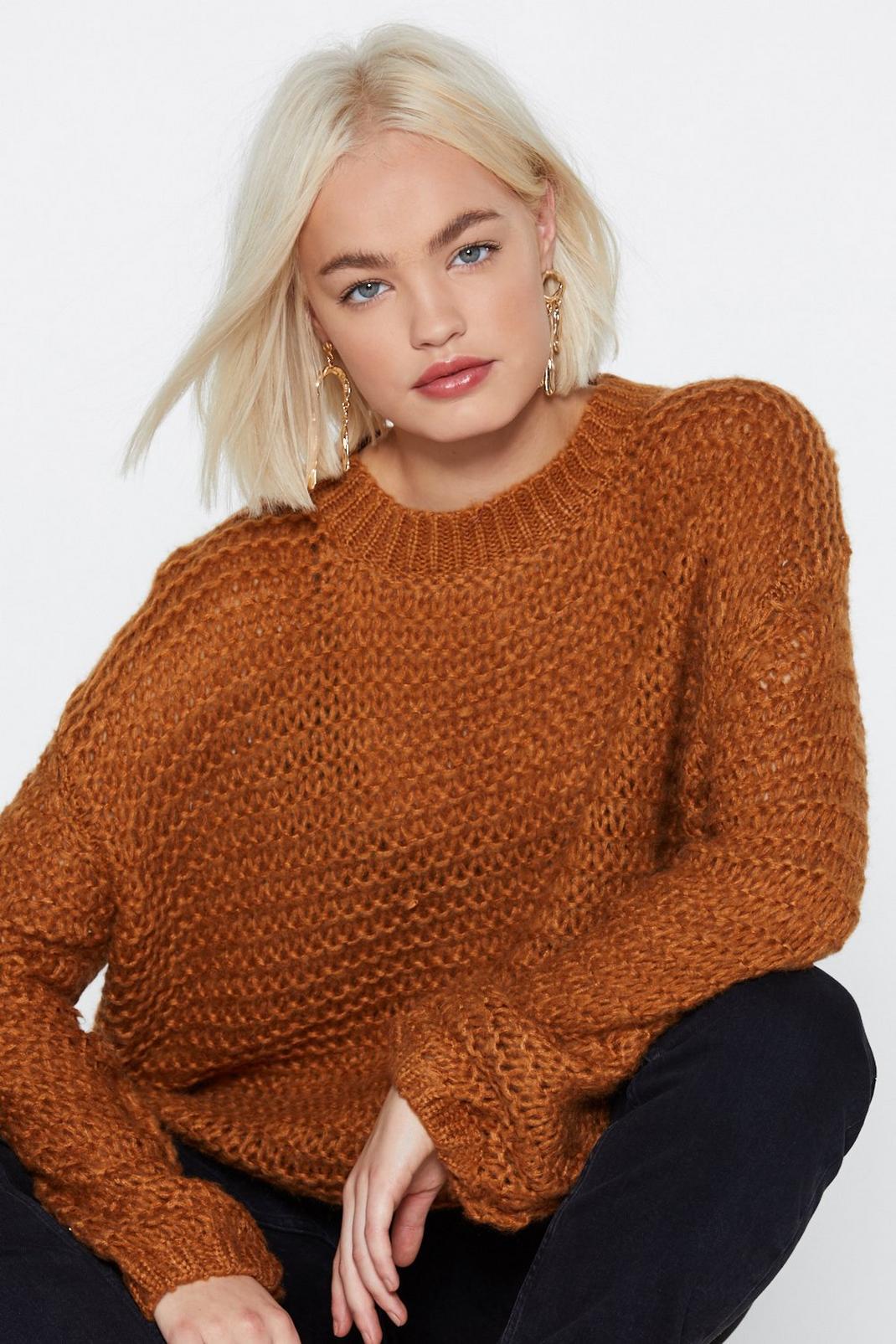 I Kid You Knit Relaxed Jumper image number 1