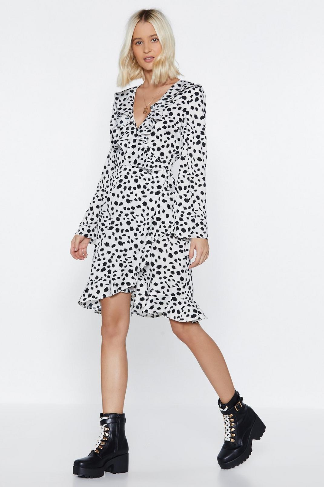 I'm Dotty About You Wrap Dress image number 1
