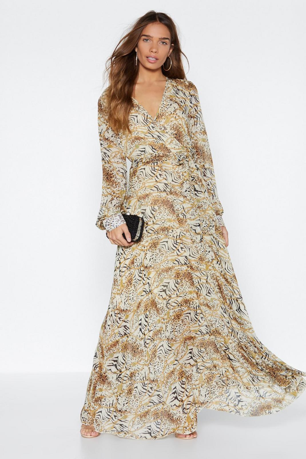 Eye of the Tiger Maxi Dress image number 1