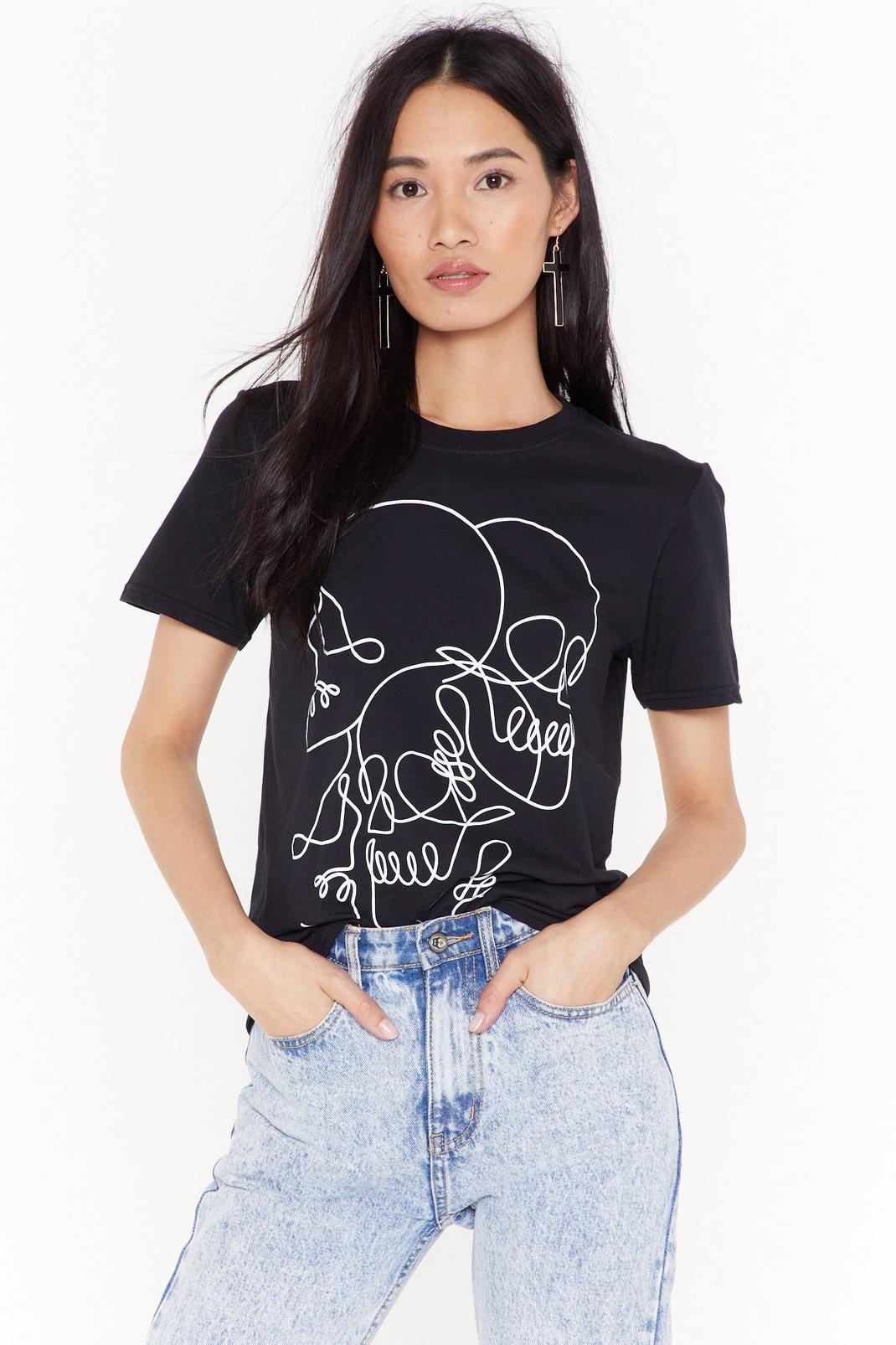 I Ulna Want to Be With You Skull Tee image number 1