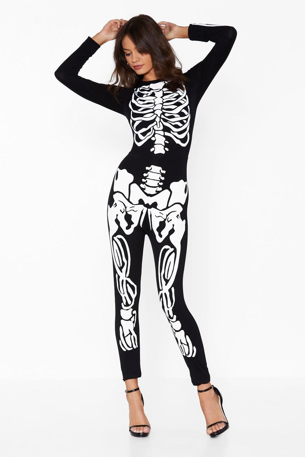 Just Bone It Skeleton Jumpsuit image number 1